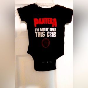 NWOT Pantera onesie sz 12months